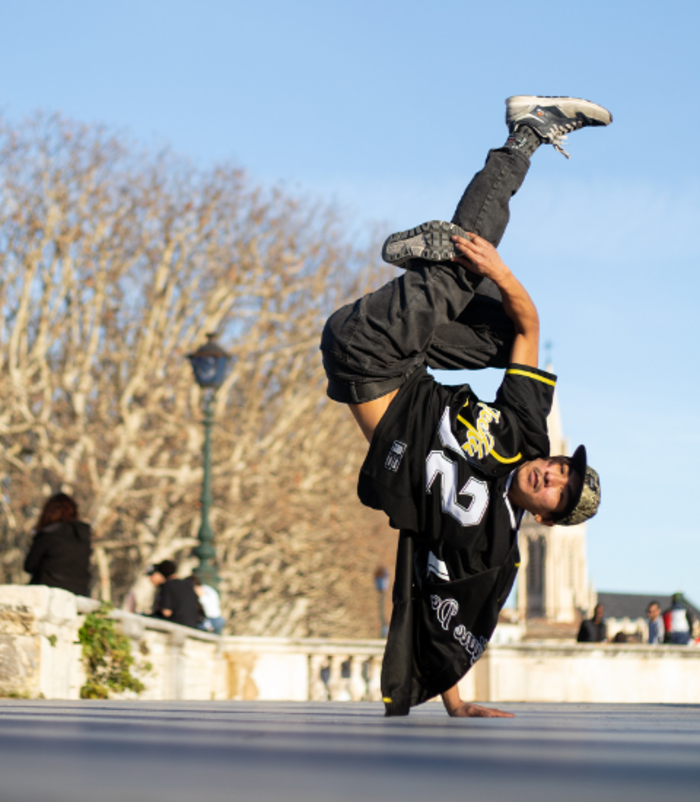 BREAK DANCE Avec RAW