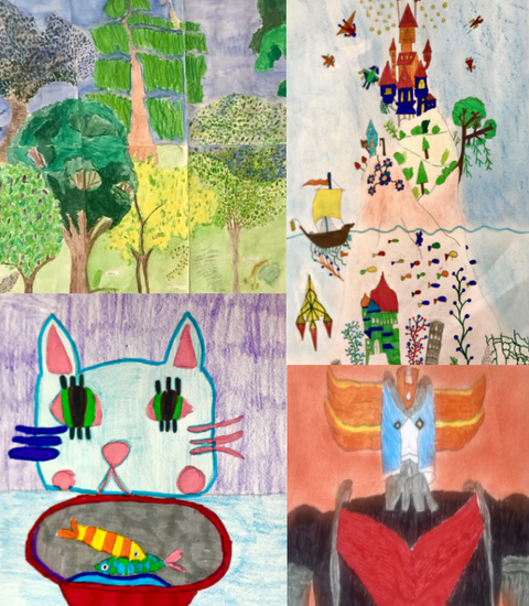 DESSIN ENFANTS ADOS Avec Fabienne 