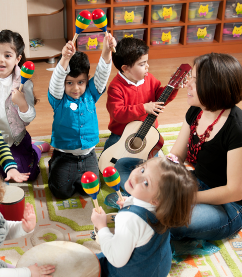 ATELIER DE DECOUVERTE INSTRUMENTALE AVEC LES INTERVENANTS MUSIQUE DE LA MJC